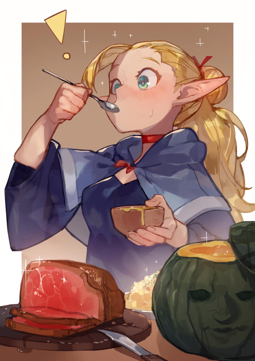 This is a pixiv picture whose title is いっぱい食べる君が好き.
