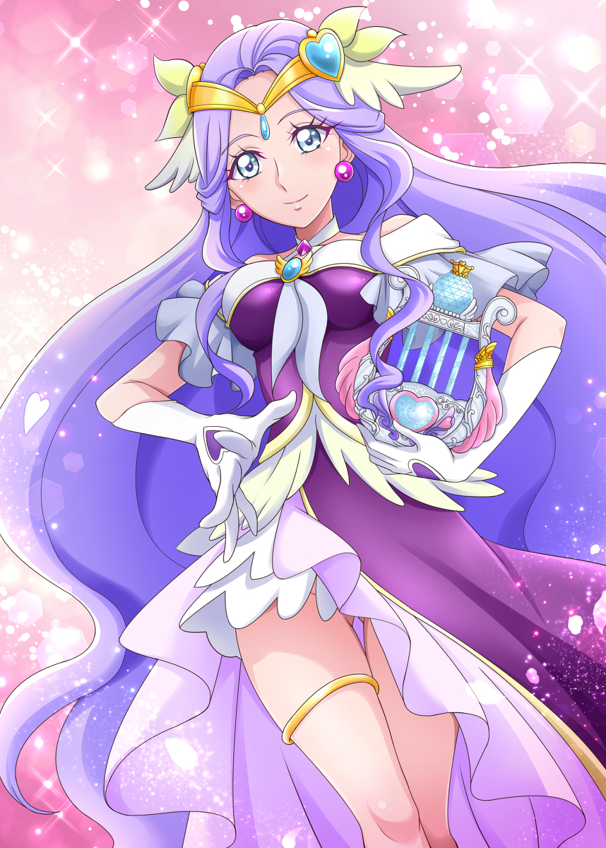 This is a pixiv picture whose title is キュアアース.