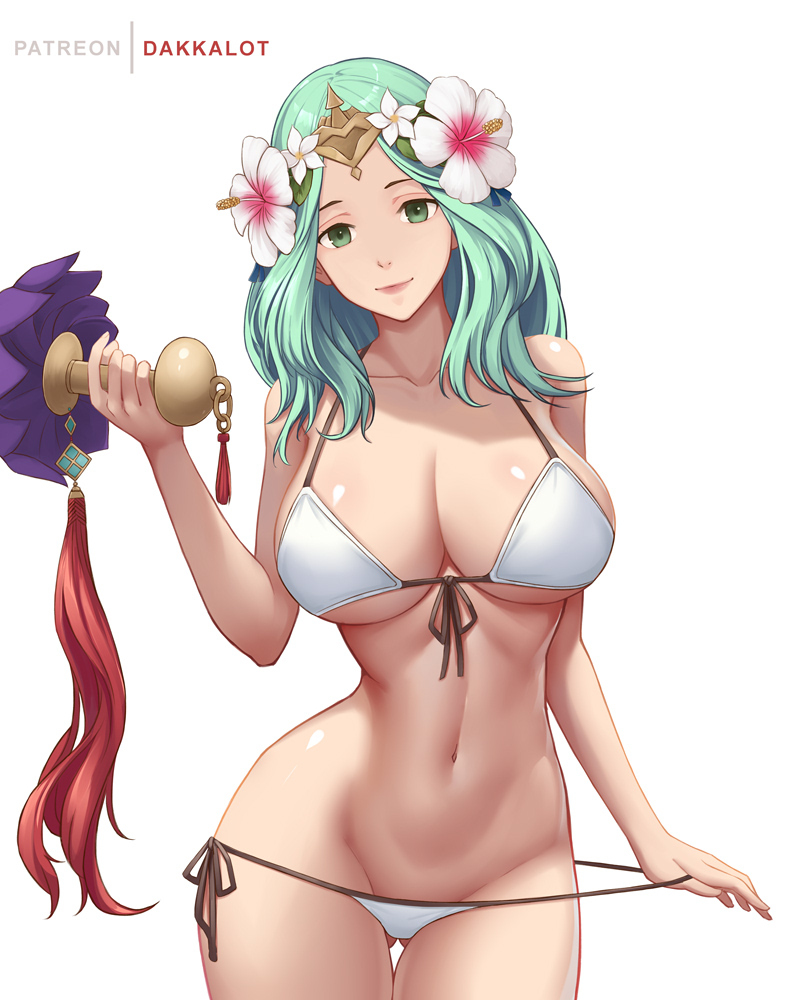 This is a pixiv picture whose title is Summer Rhea - SFW.