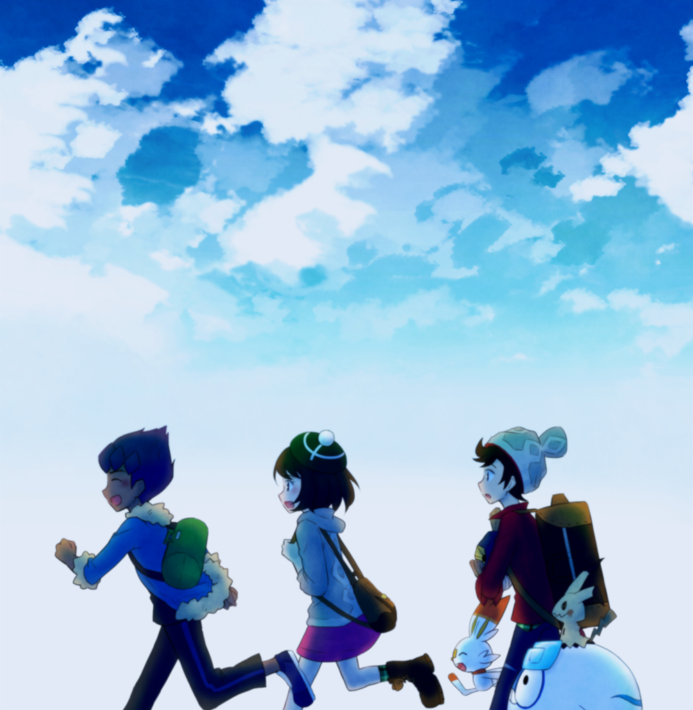This is a pixiv picture whose title is pkmn剣盾 log2.