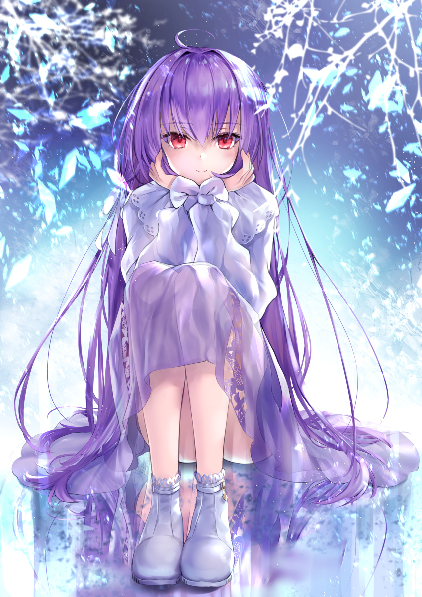 This is a pixiv picture whose title is FGO5周年.