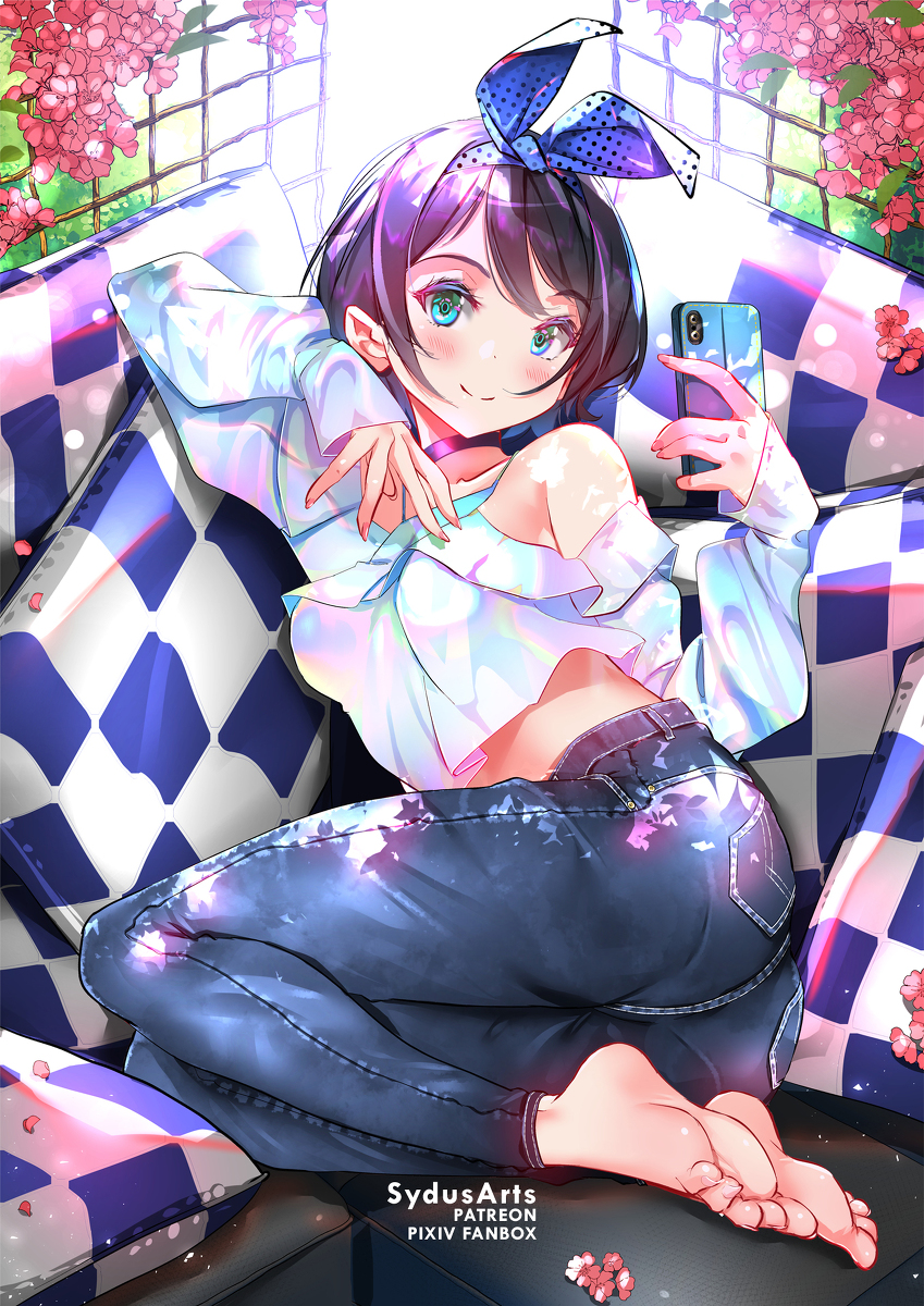 This is a pixiv picture whose title is Ruka Jeans.