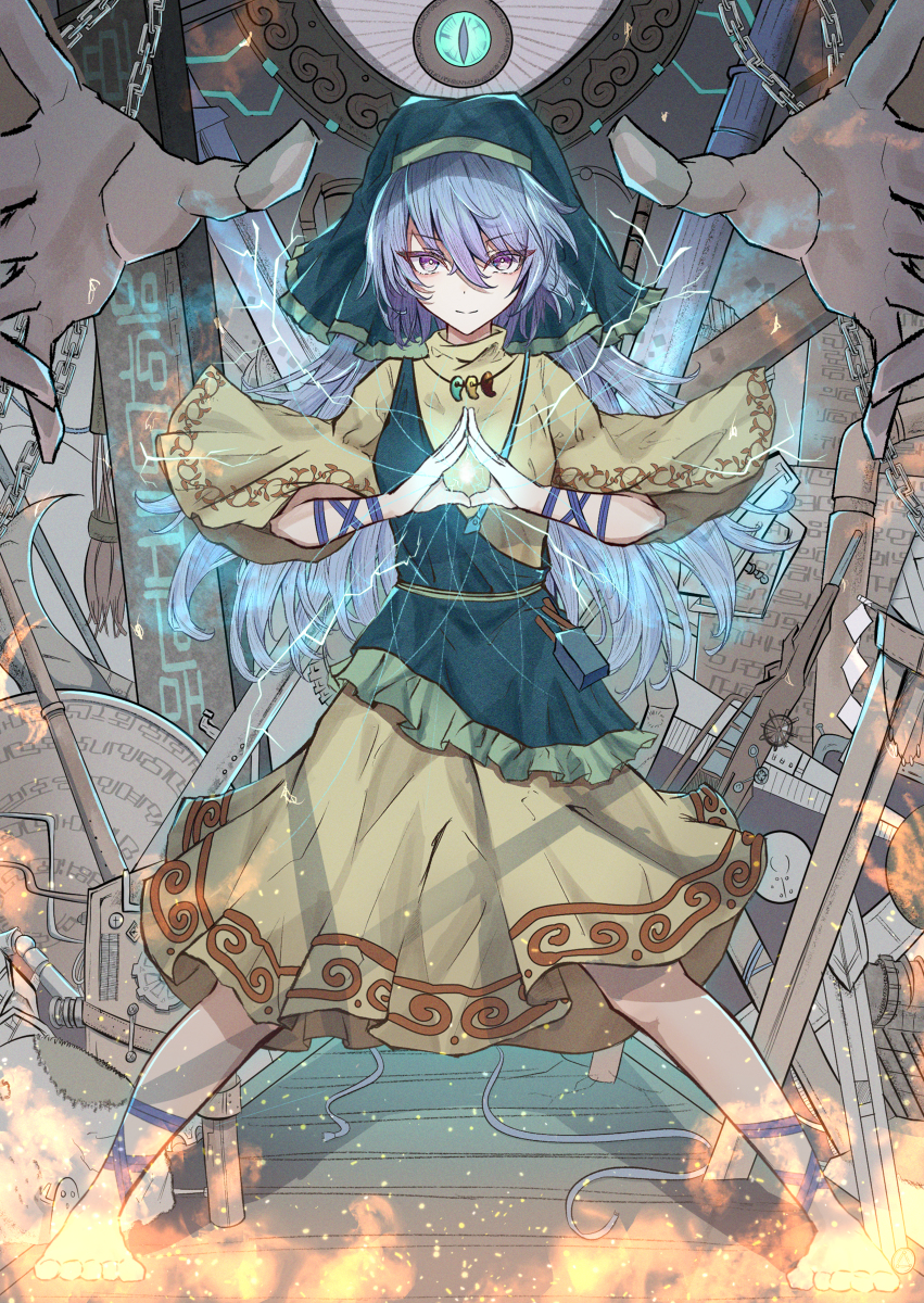 This is a pixiv picture whose title is 孤立無援が誂えた造形神.