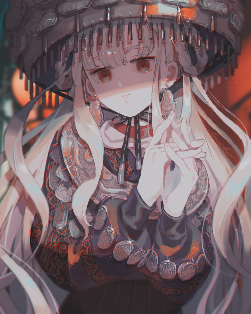 This is a pixiv picture whose title is 白檀.