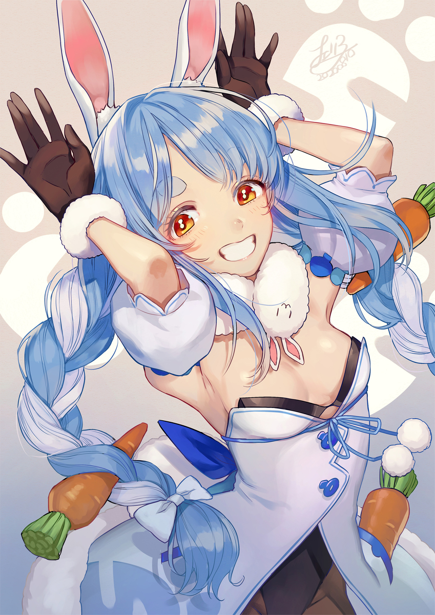 This is a pixiv picture whose title is ぺこら.