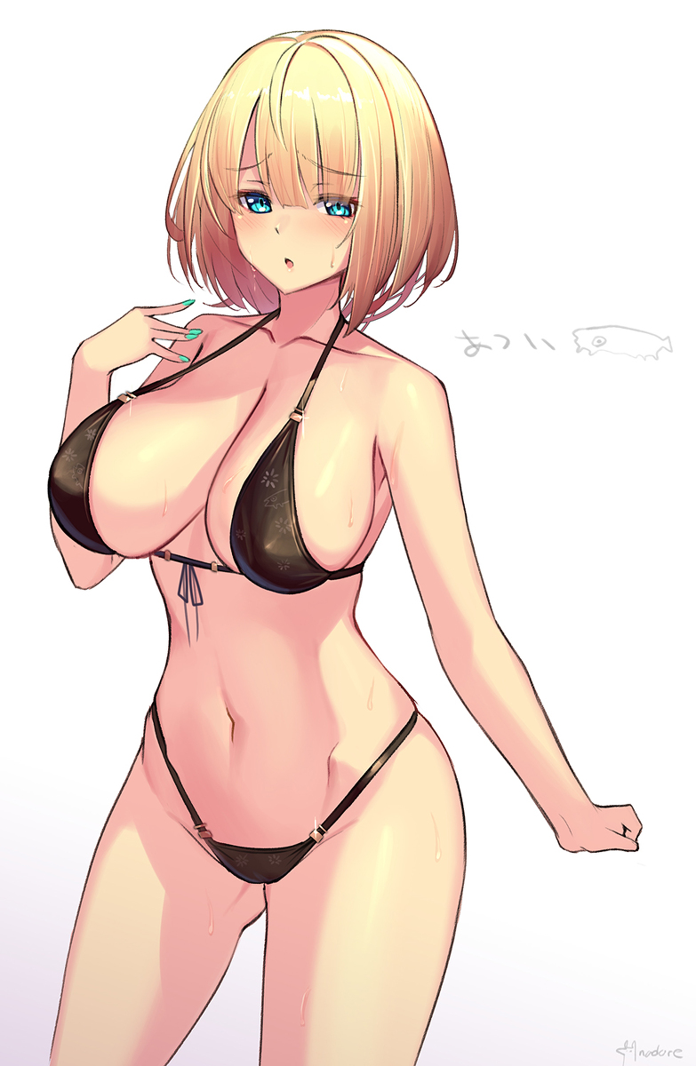 This is a pixiv picture whose title is 水着.