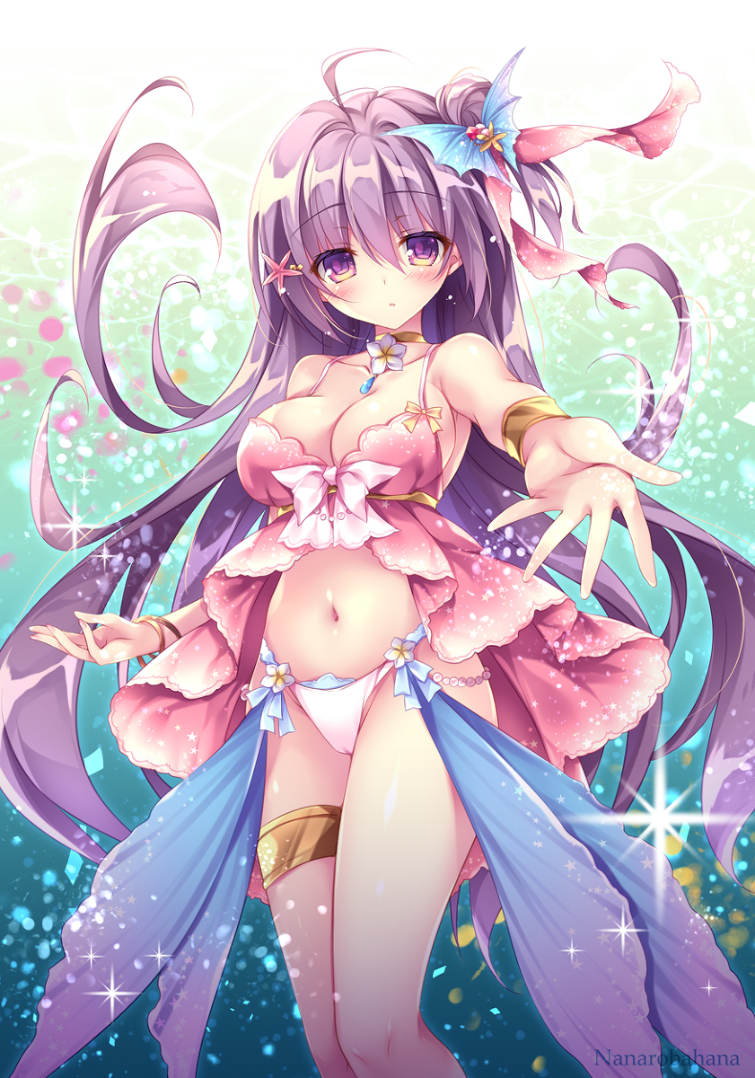 This is a pixiv picture whose title is 人魚姫ドレス.