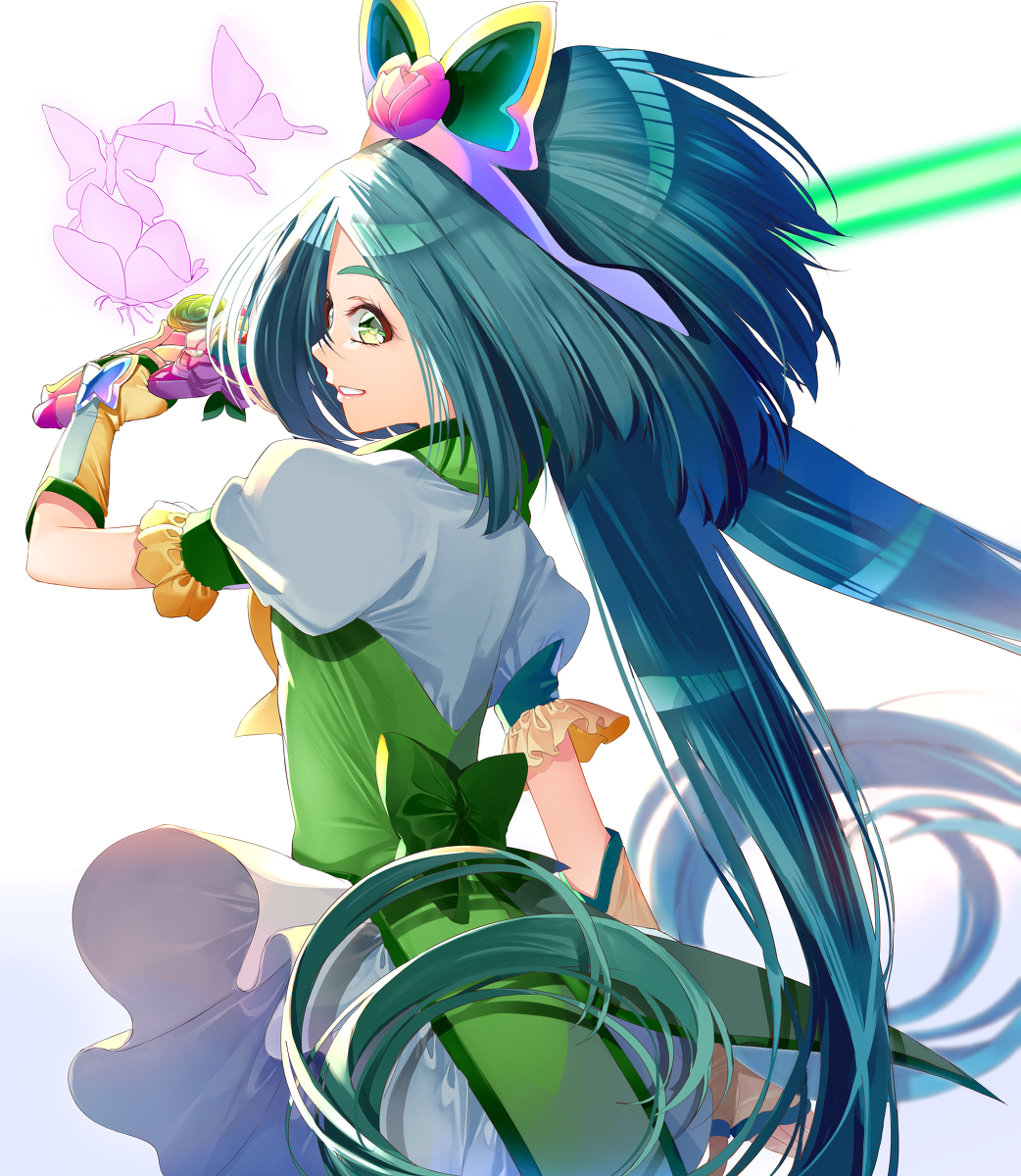 This is a pixiv picture whose title is キュアミント.