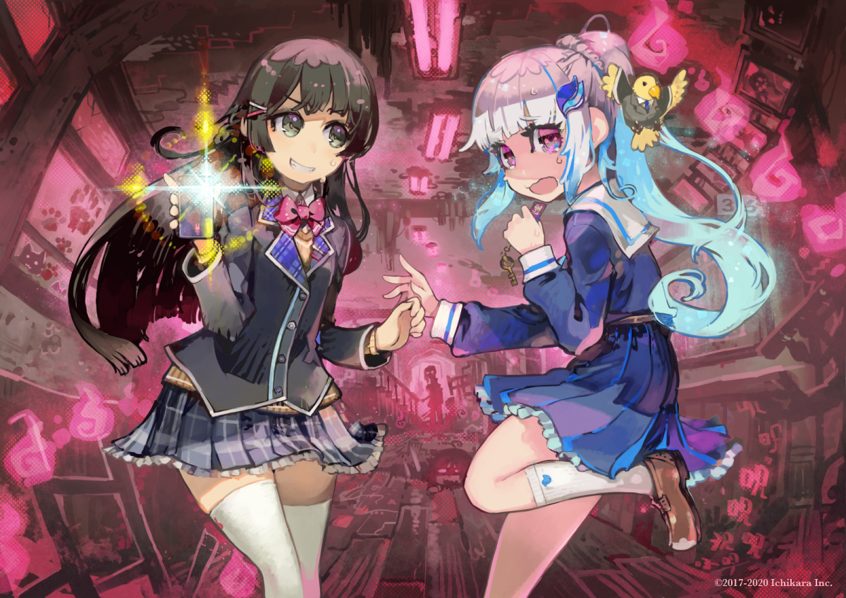 This is a pixiv picture whose title is 和やか廃校舎.