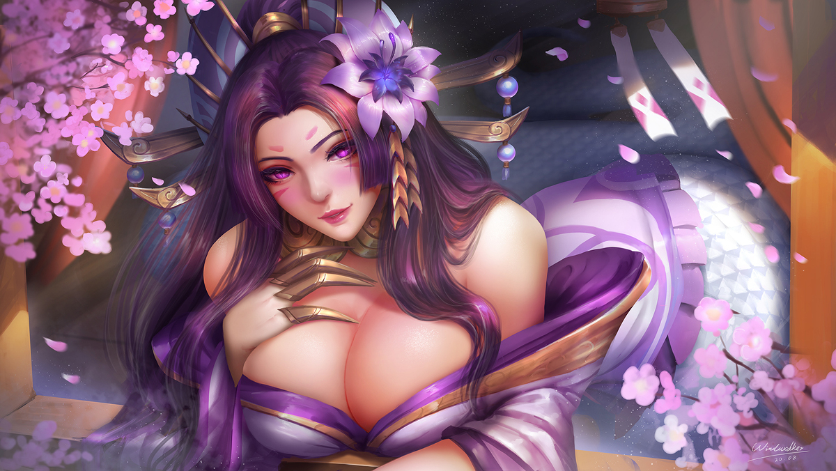 This is a pixiv picture whose title is Spirit Blossom cassiopeia.