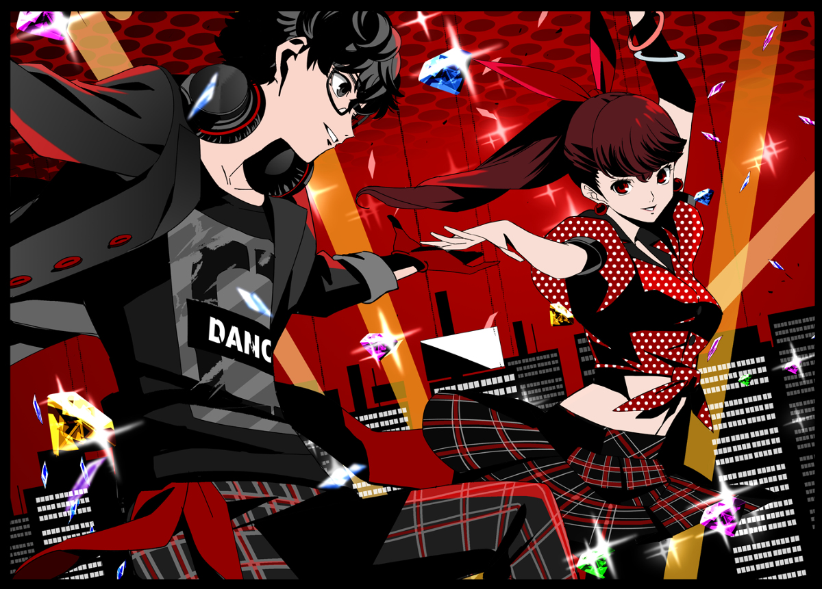 This is a pixiv picture whose title is dancing with ….