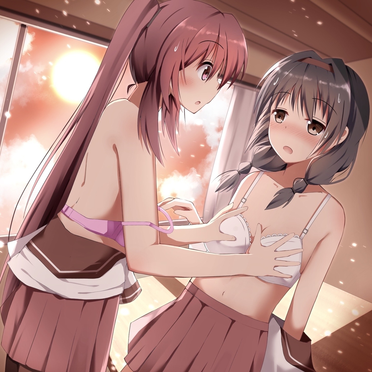 This is a pixiv picture whose title is touchable.