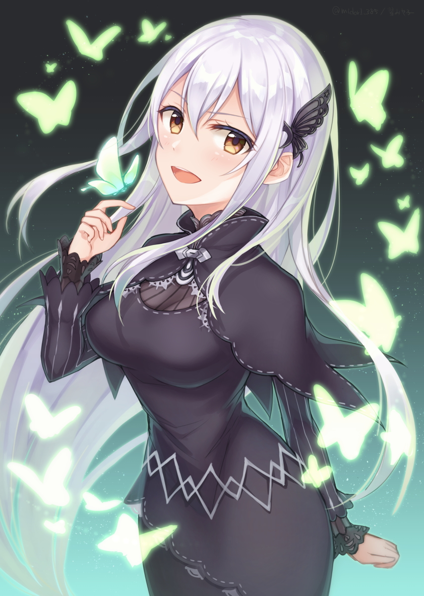 This is a pixiv picture whose title is 🦋エキドナ🦋.