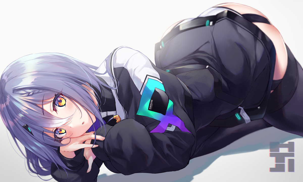 This is a pixiv picture whose title is 巨尻系VTuber.