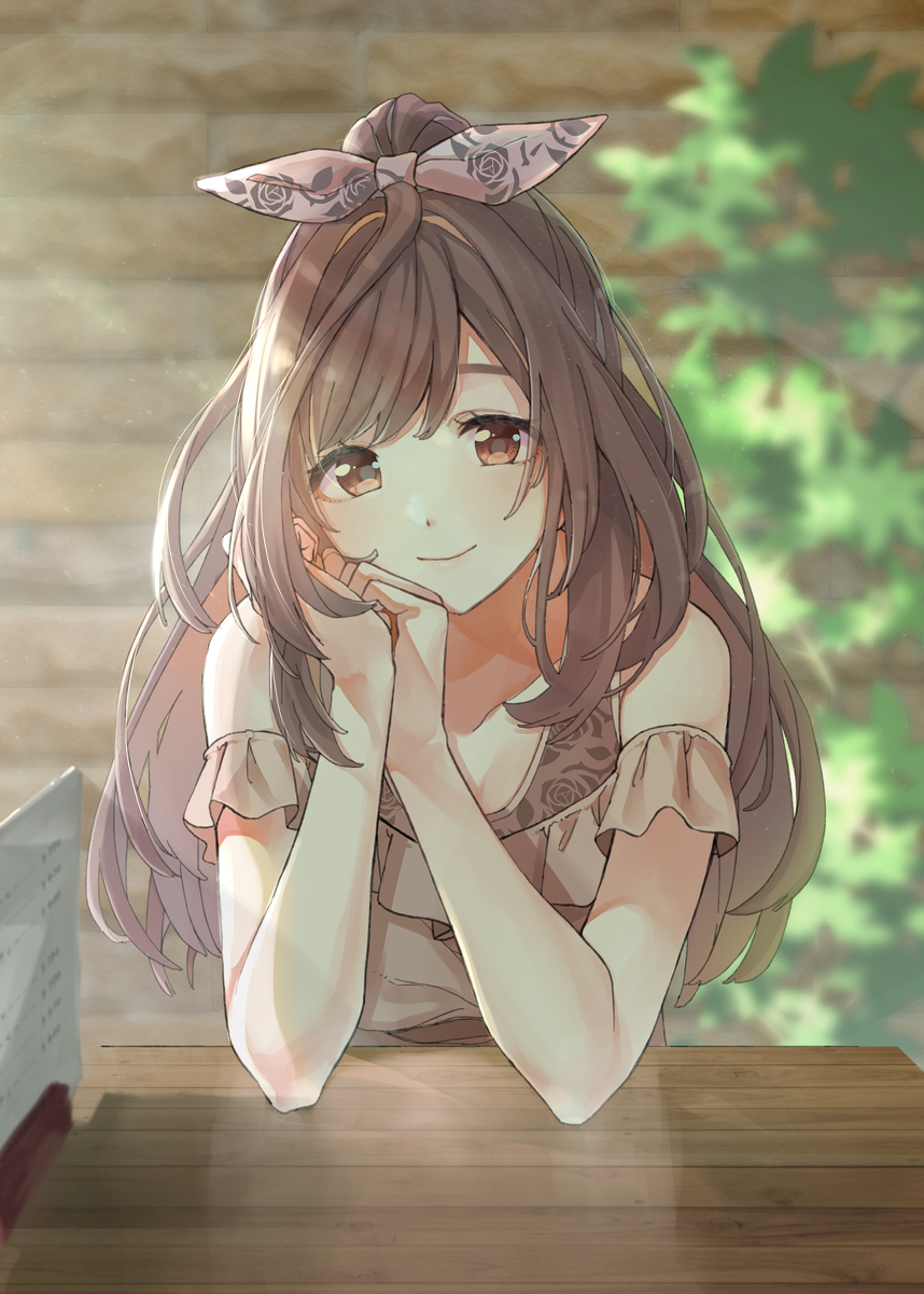 This is a pixiv picture whose title is 声が好き.