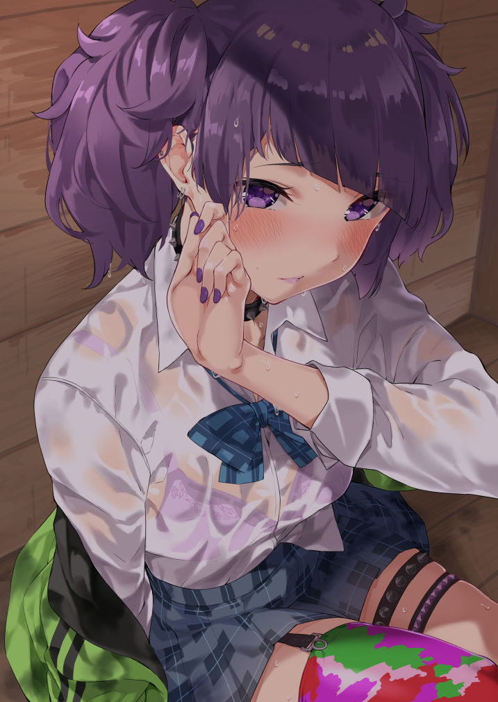 This is a pixiv picture whose title is 濡れまみみ.