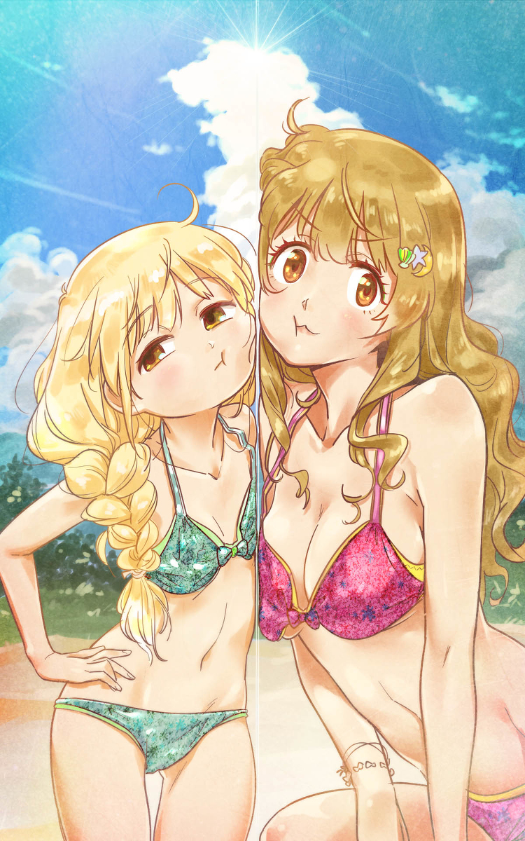 This is a pixiv picture whose title is 渚のあんきら.