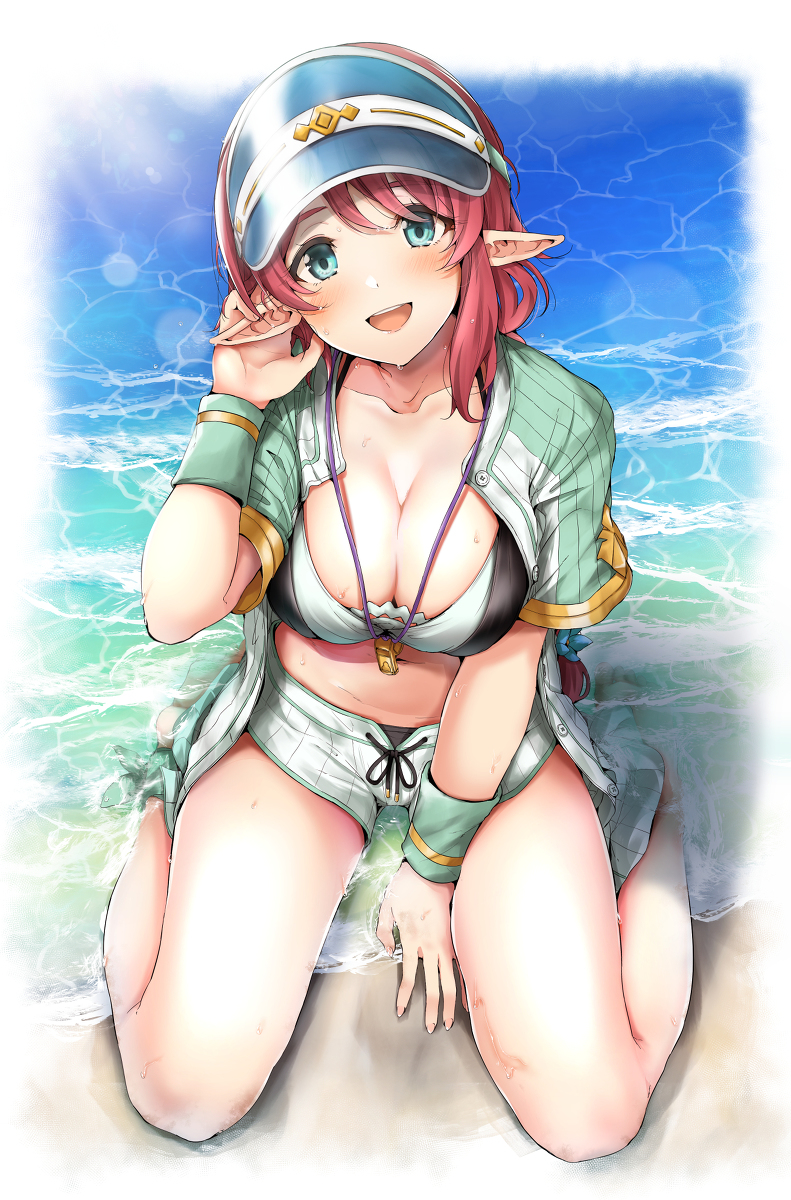 This is a pixiv picture whose title is ミサト先生と過ごした夏.