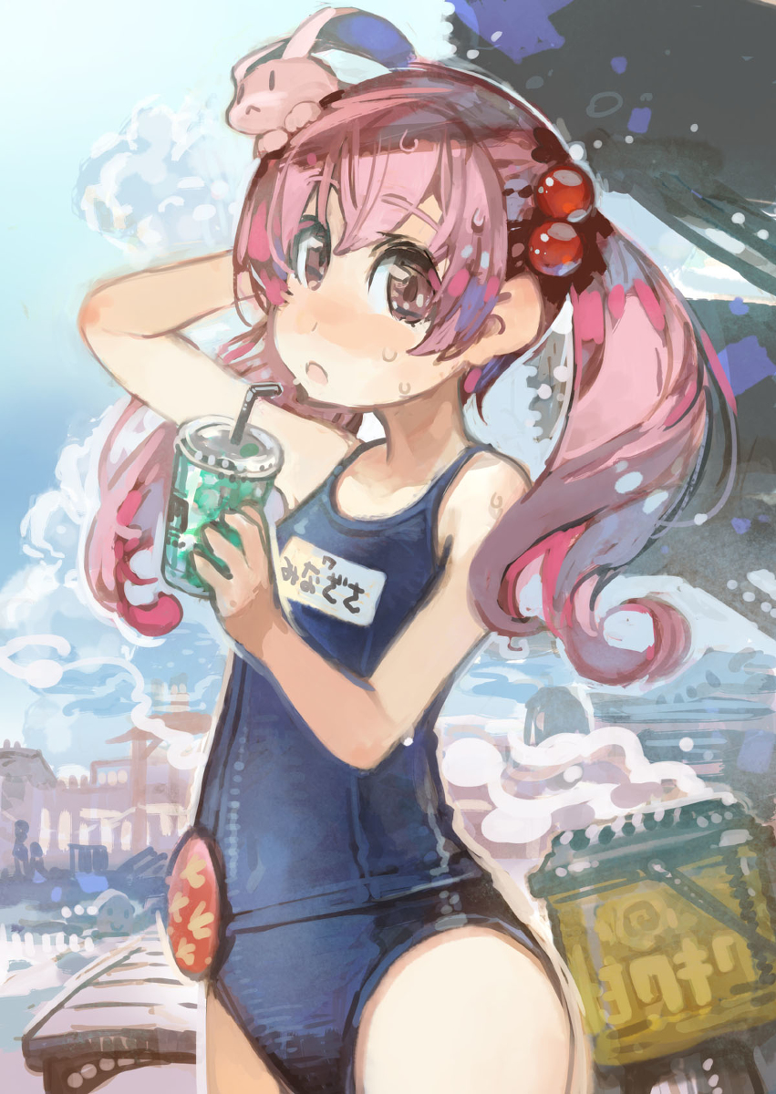 This is a pixiv picture whose title is さざなみフラペ.