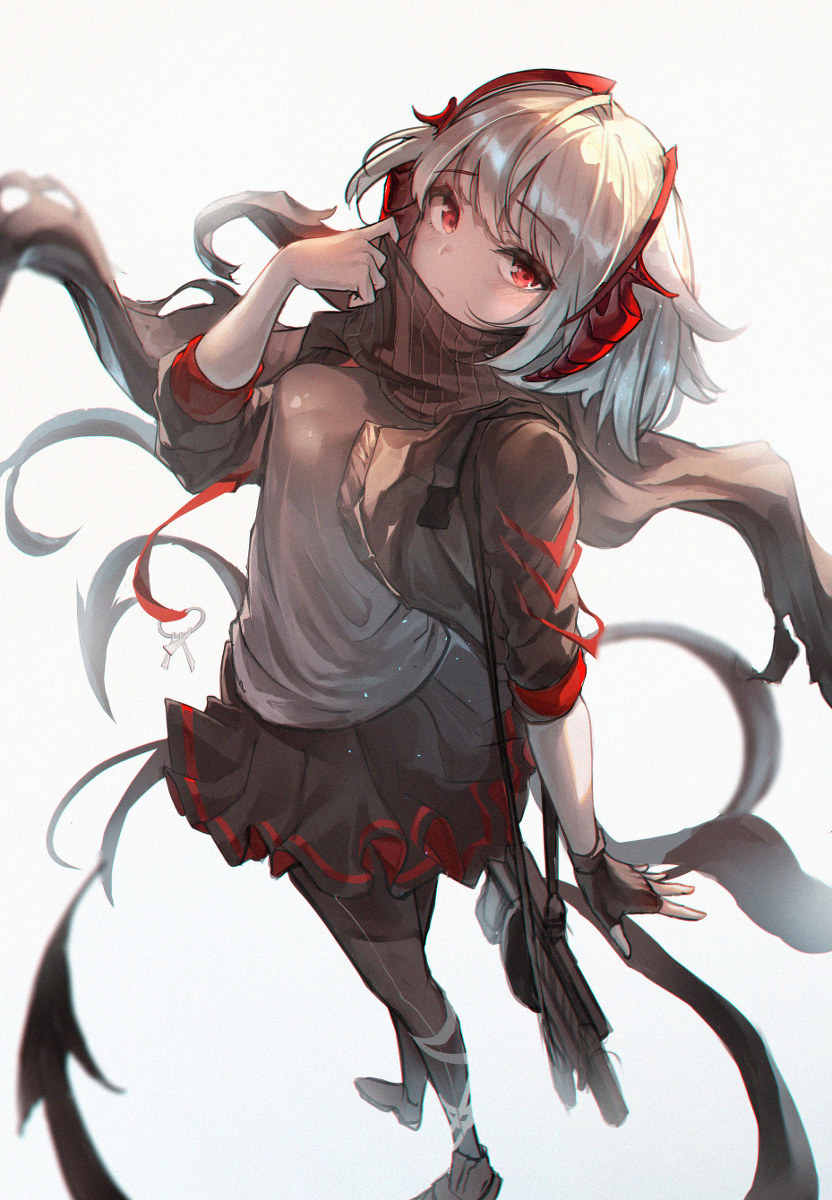 This is a pixiv picture whose title is W.