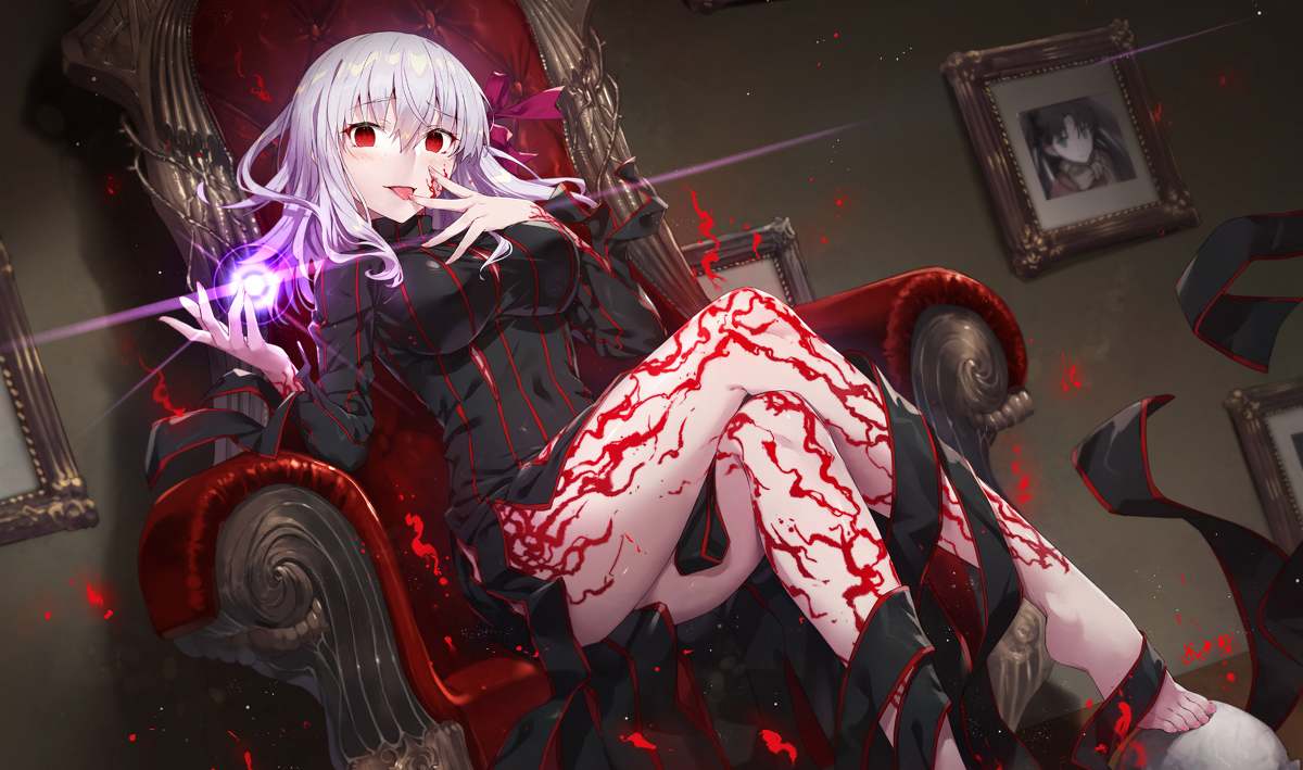 This is a pixiv picture whose title is 黒桜.