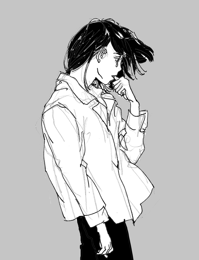 This is a pixiv picture whose title is *.