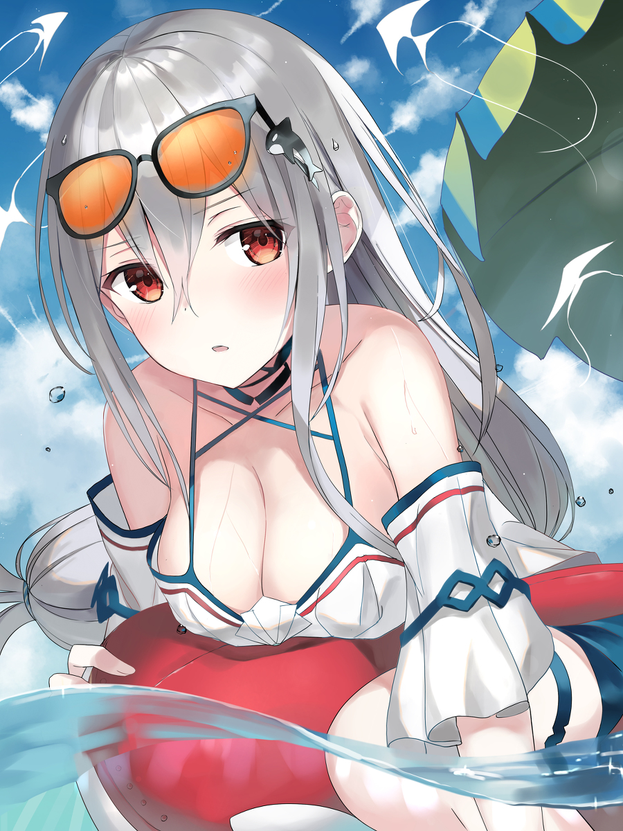 This is a pixiv picture whose title is スカジ.