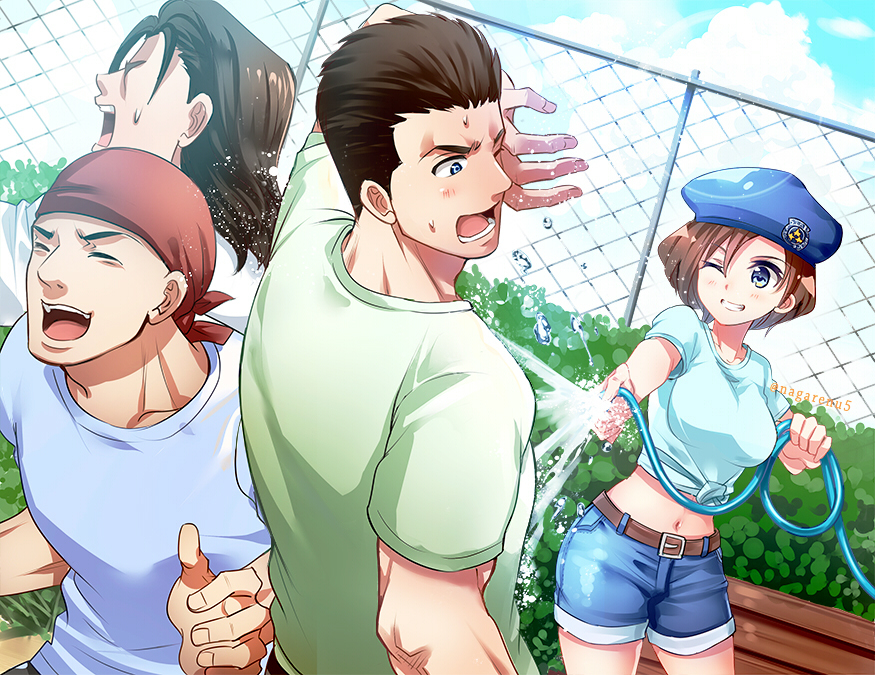 This is a pixiv picture whose title is 夏のS.T.A.R.S.