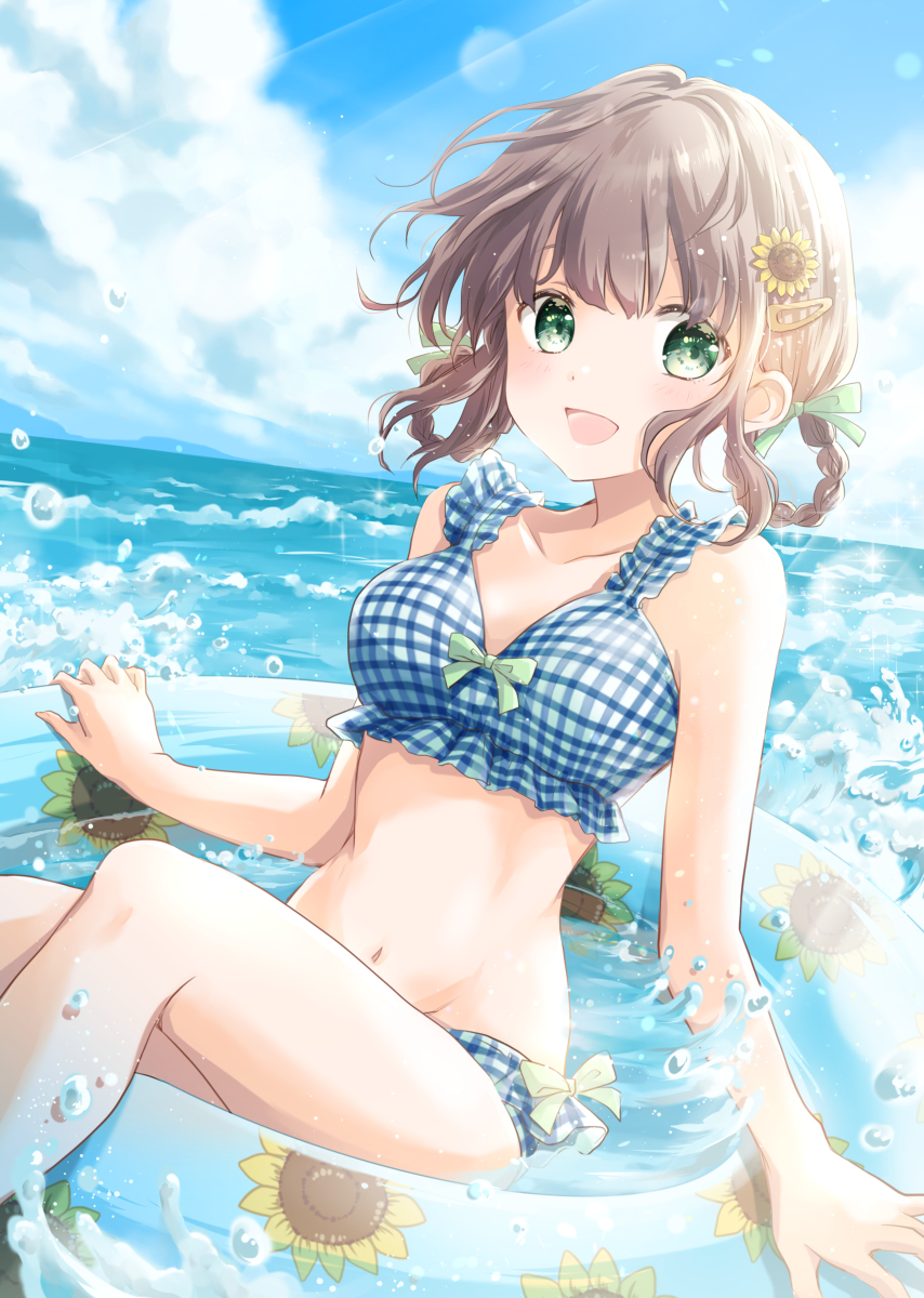 This is a pixiv picture whose title is きみと来られてよかった！.