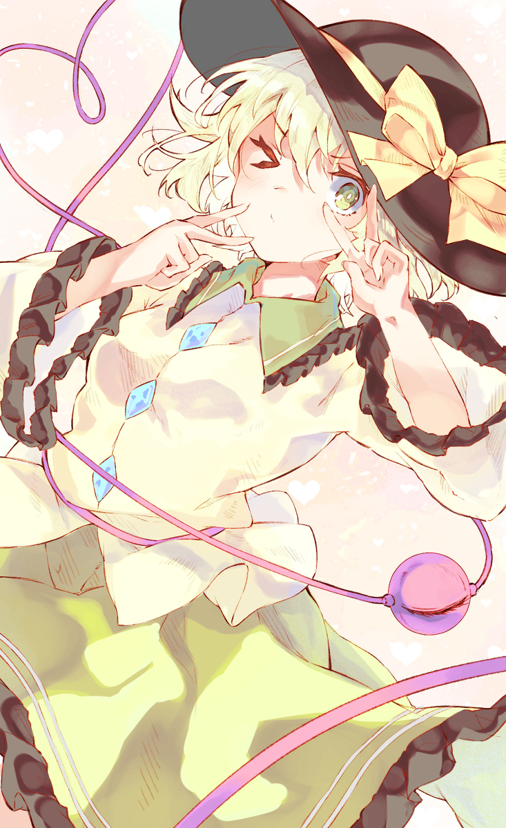 This is a pixiv picture whose title is こいしちゃん.