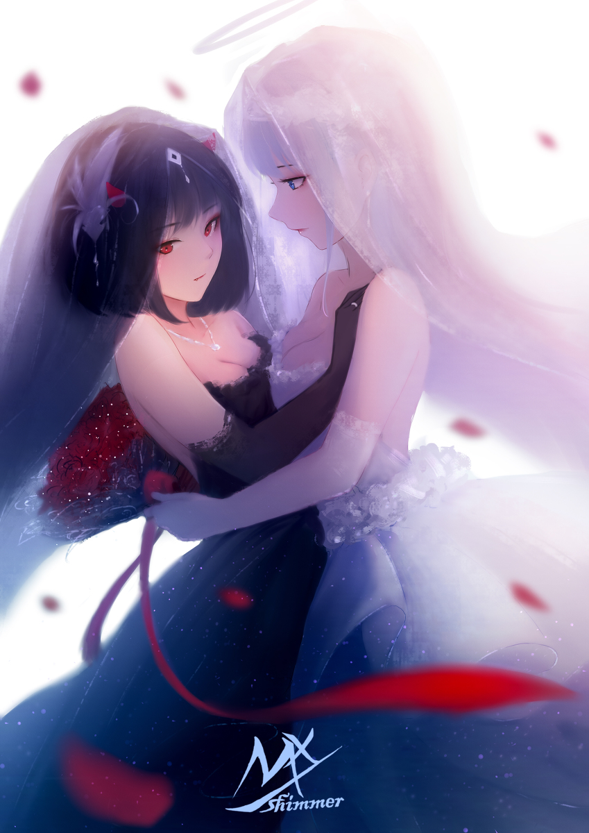 This is a pixiv picture whose title is ♥.