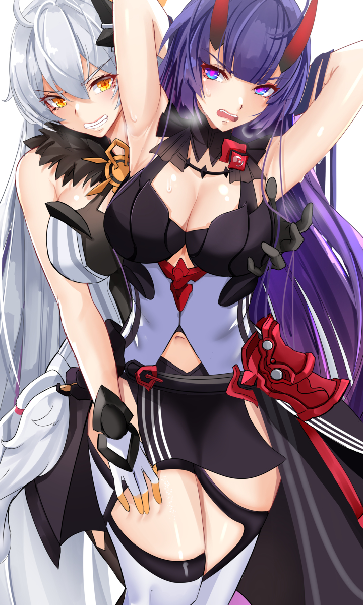 This is a pixiv picture whose title is tuna revenge.