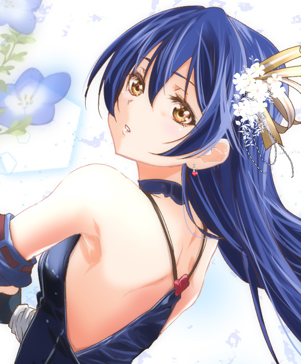 This is a pixiv picture whose title is グラブル海未ちゃん.