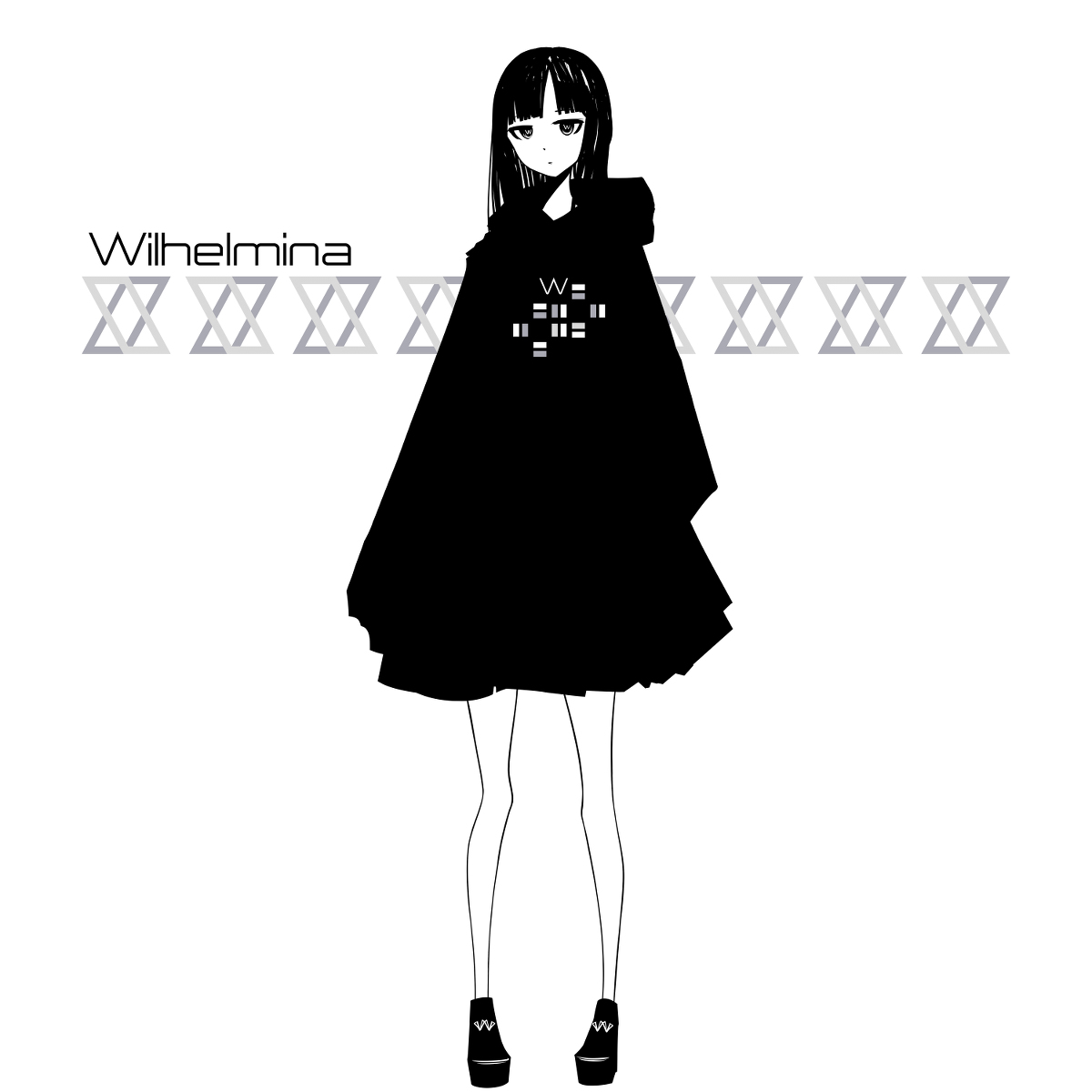This is a pixiv picture whose title is Wilhelminaちゃん.