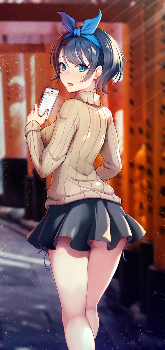 This is a pixiv picture whose title is 更科るか.