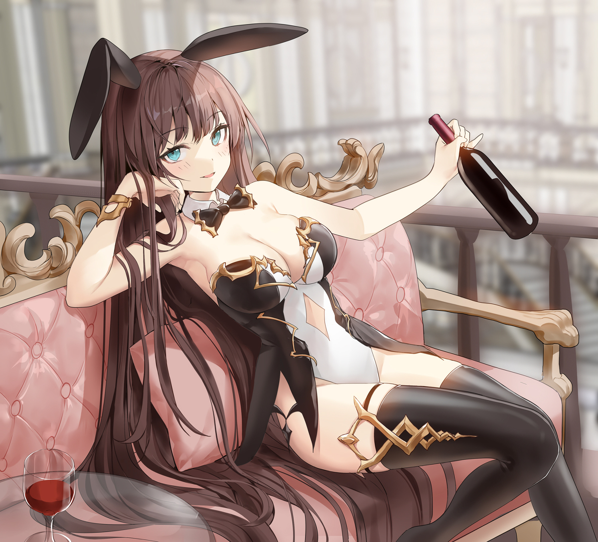 This is a pixiv picture whose title is wine.