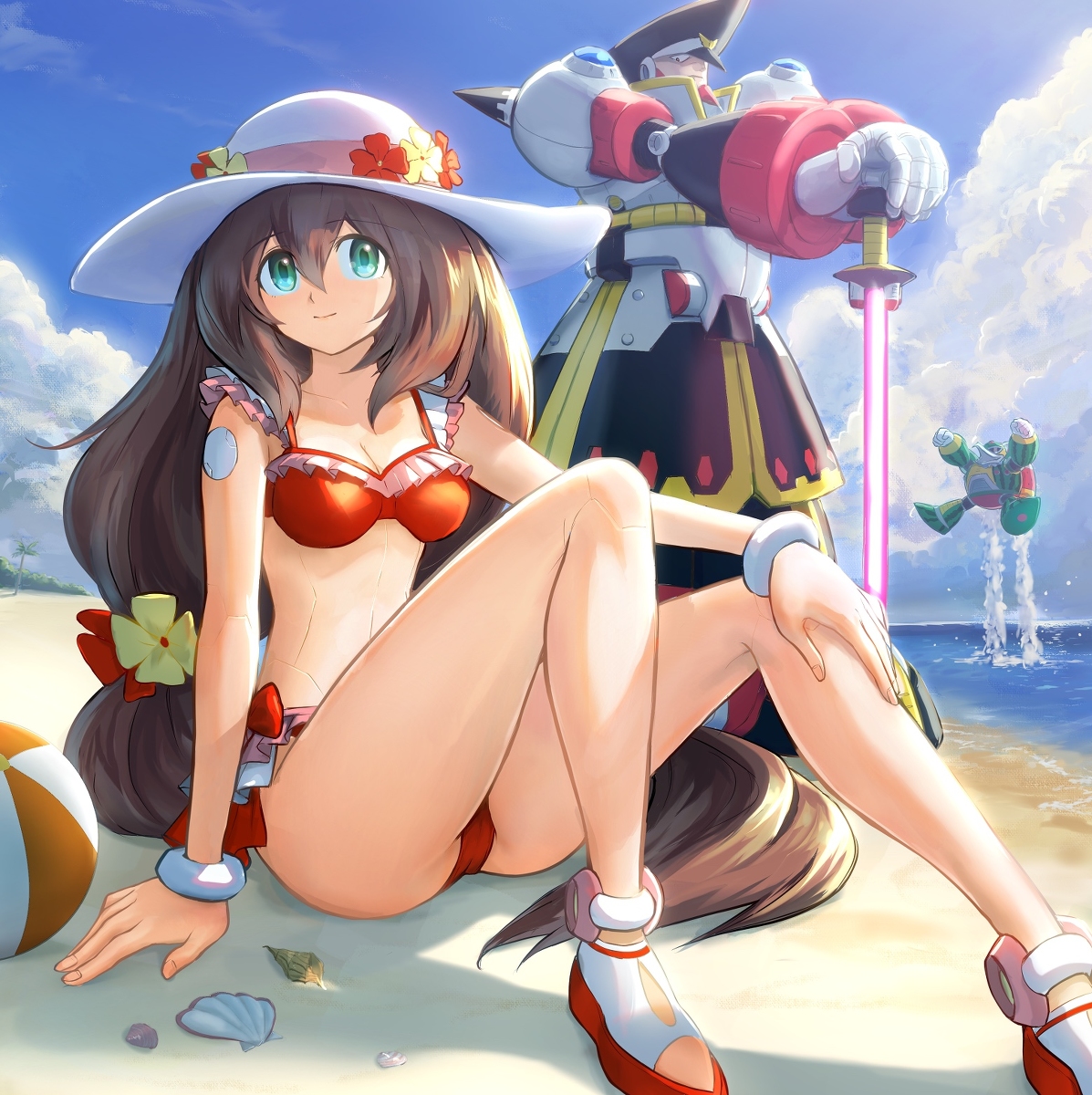 This is a pixiv picture whose title is SUMMER2.