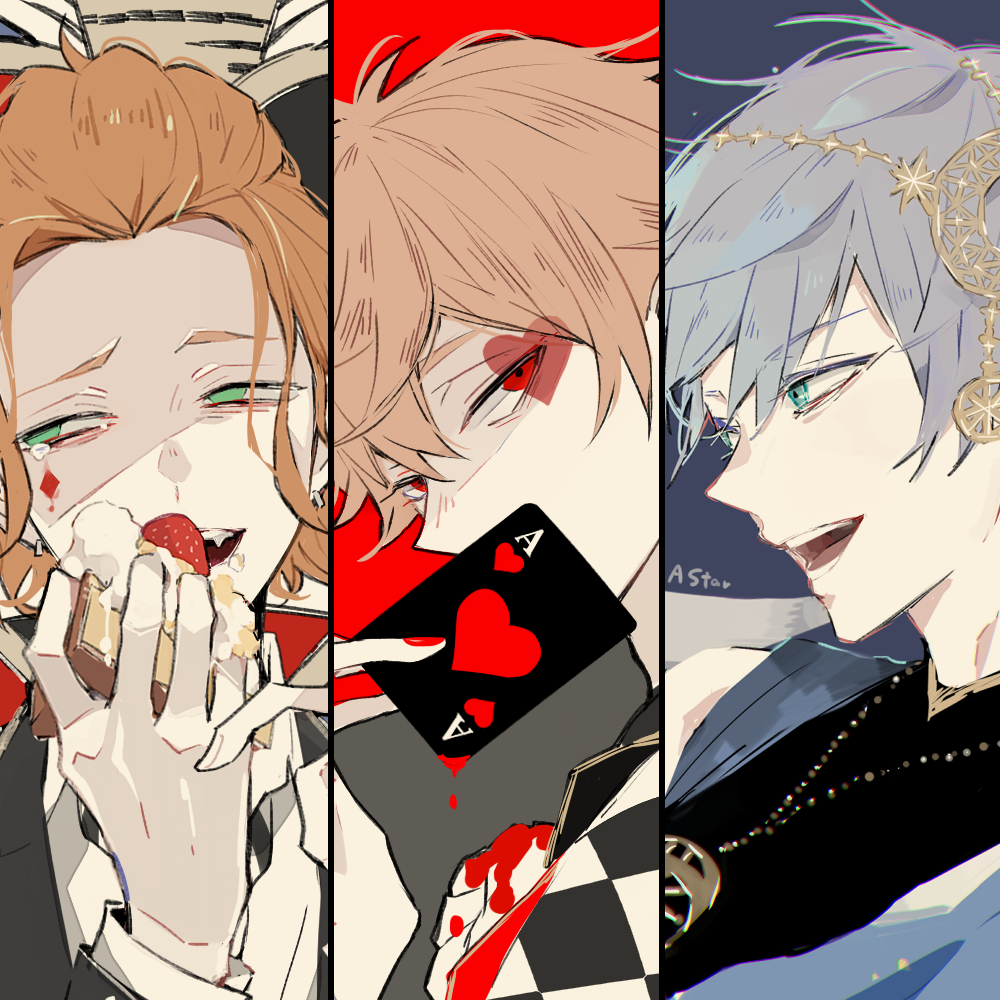 This is a pixiv picture whose title is ツイステログ①.
