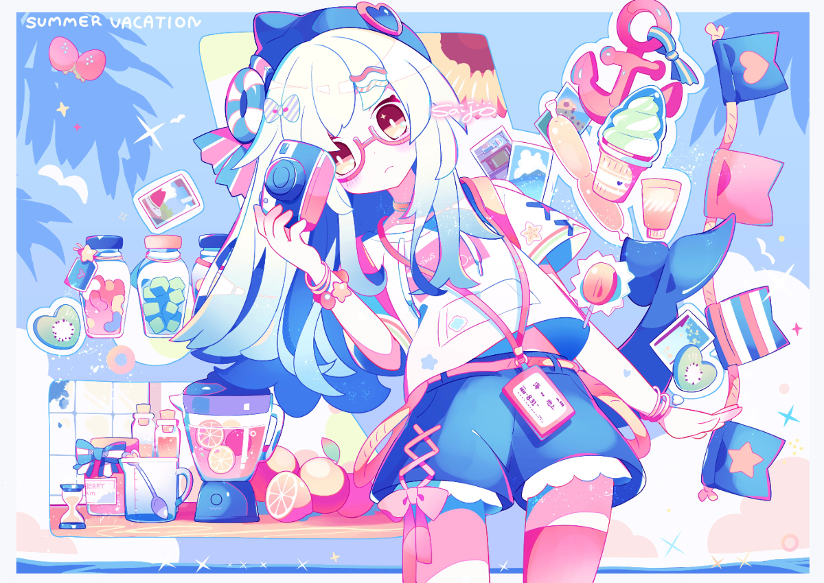 This is a pixiv picture whose title is 異世界探索.
