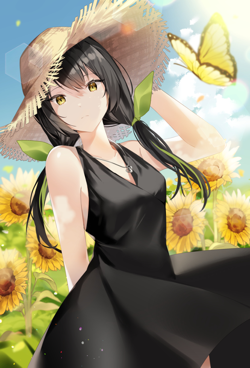 This is a pixiv picture whose title is 夏.