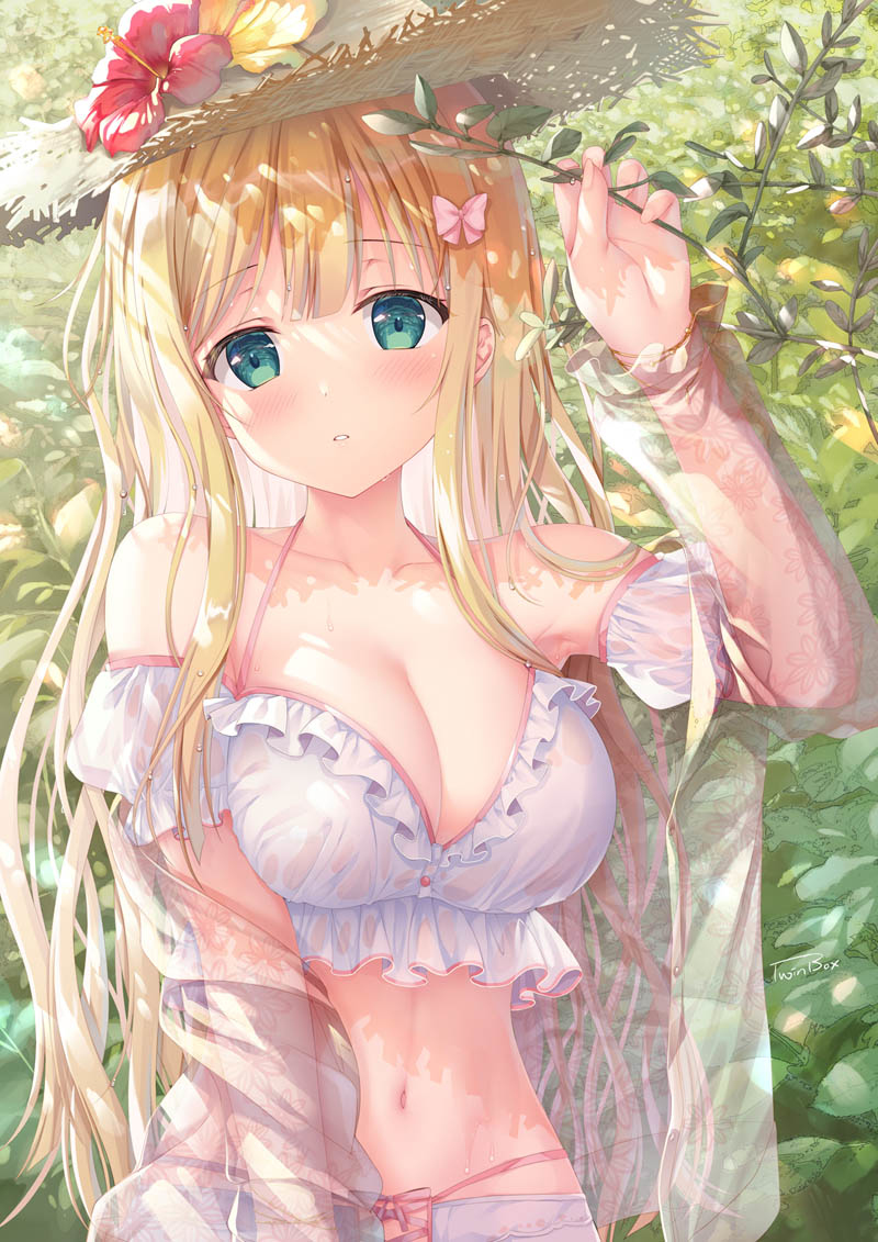 This is a pixiv picture whose title is 夏恋.