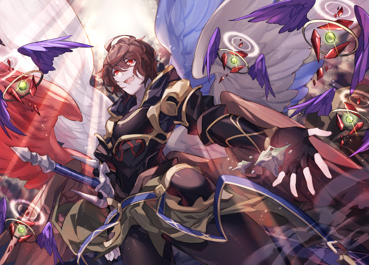 This is a pixiv picture whose title is 讃えよ.