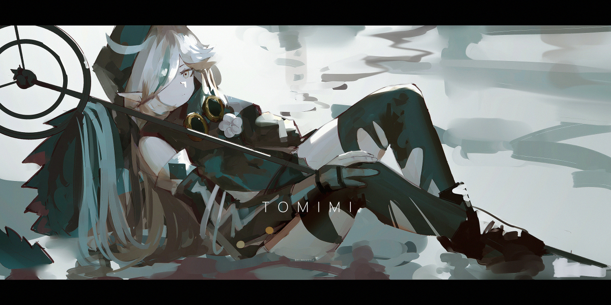 This is a pixiv picture whose title is tomimi.