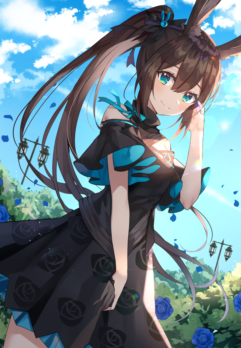 This is a pixiv picture whose title is 阿米娅.
