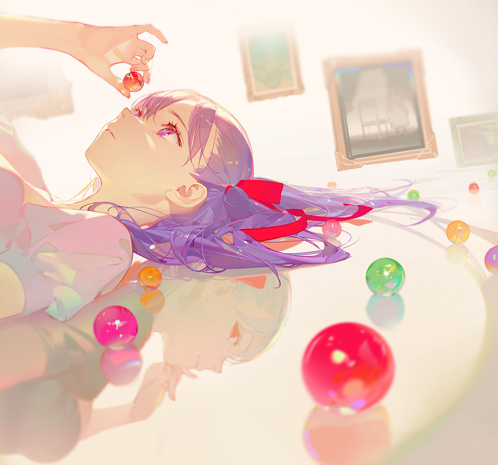This is a pixiv picture whose title is 夢.