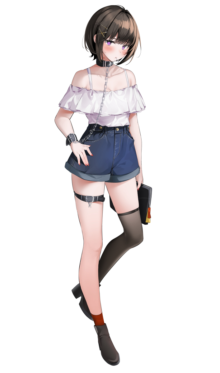 This is a pixiv picture whose title is ぺったんボブJK おしふく.