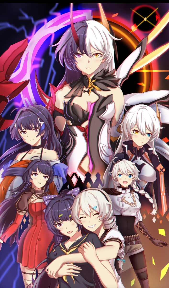 This is a pixiv picture whose title is 羁绊.