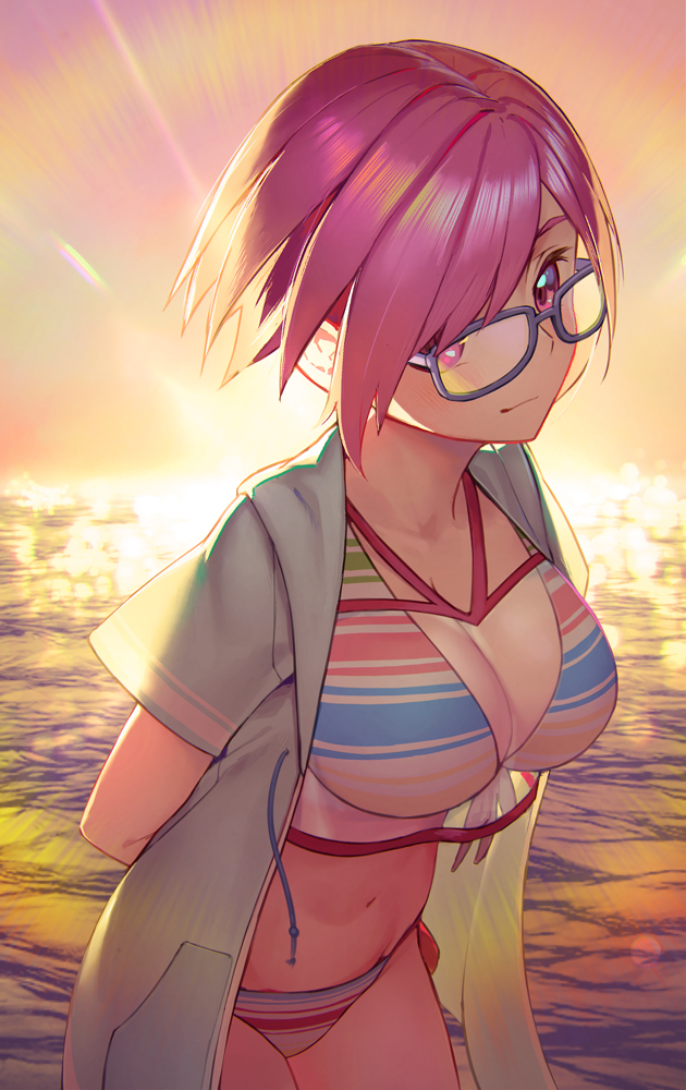 This is a pixiv picture whose title is マシュ.