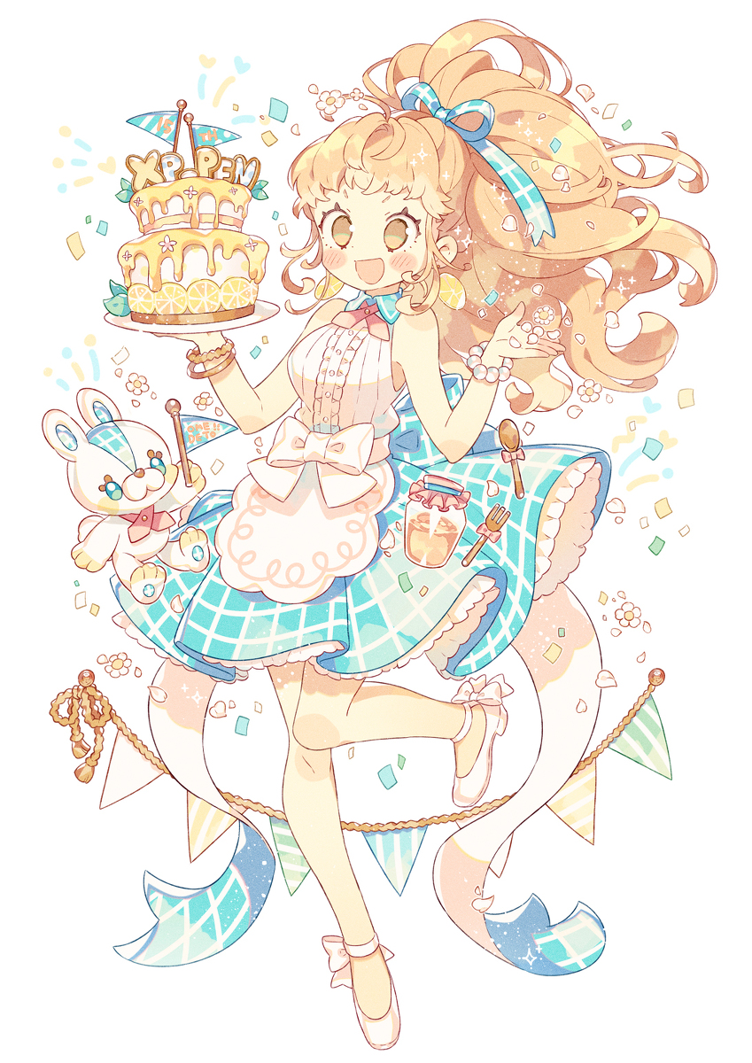 This is a pixiv picture whose title is レモンケーキ.