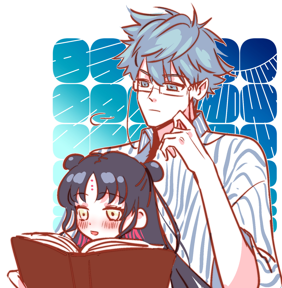 This is a pixiv picture whose title is 無題.